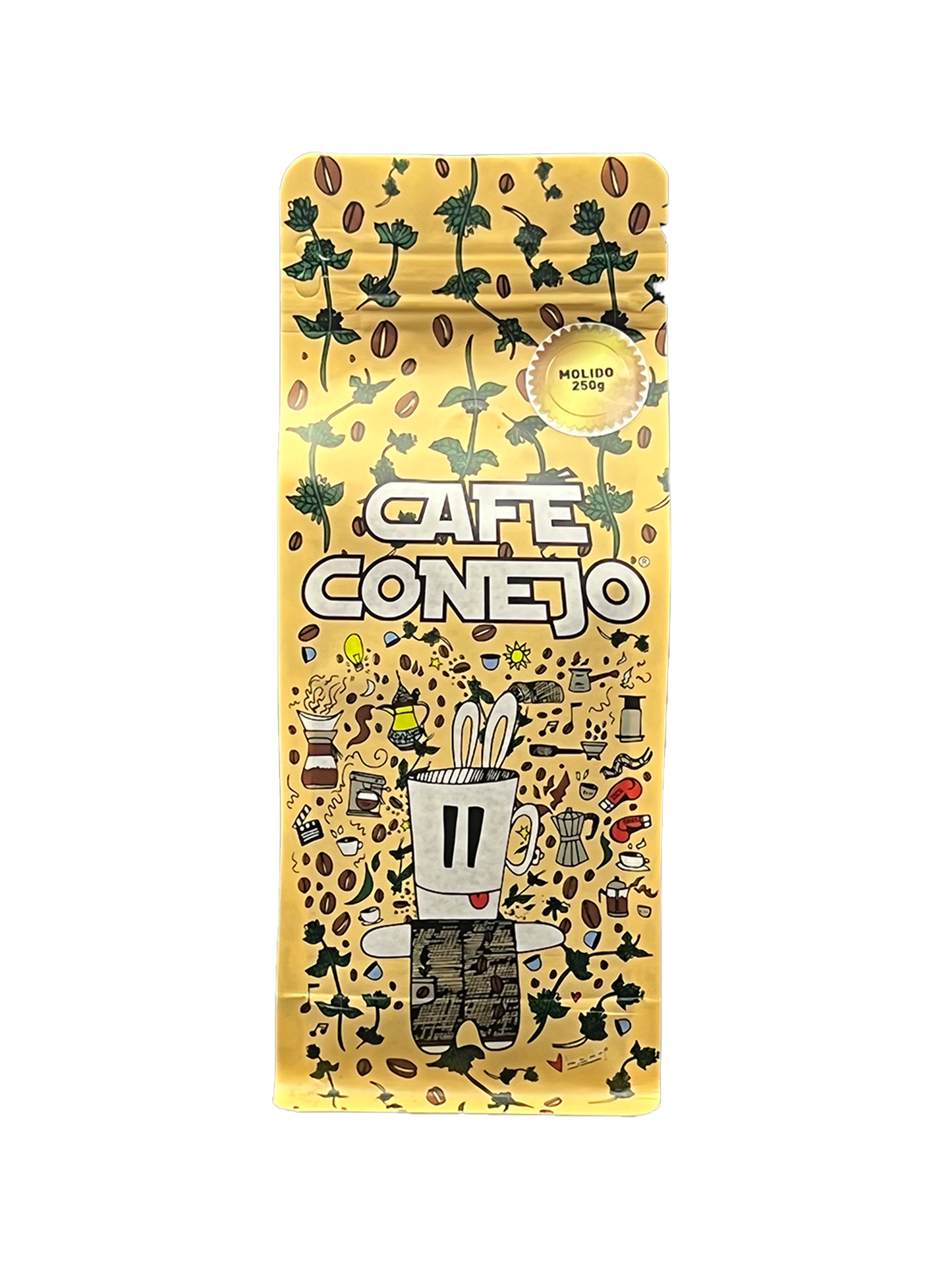 CAFÉ CONEJO MOLIDO