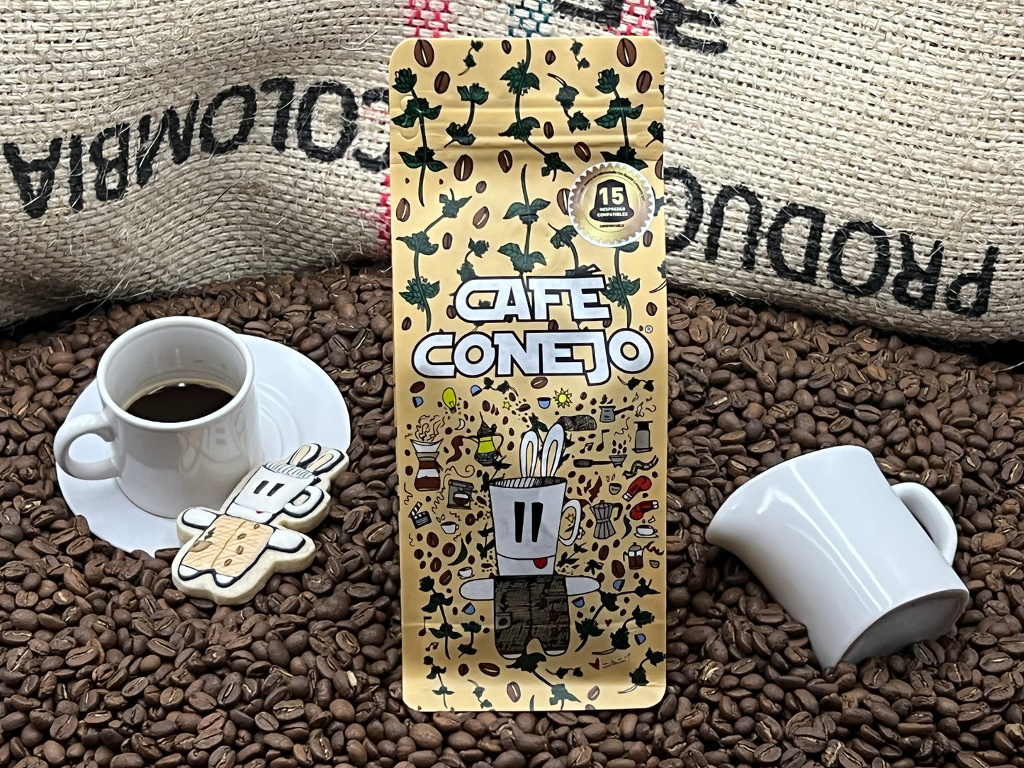 CAFÉ CONEJO CÁPSULAS